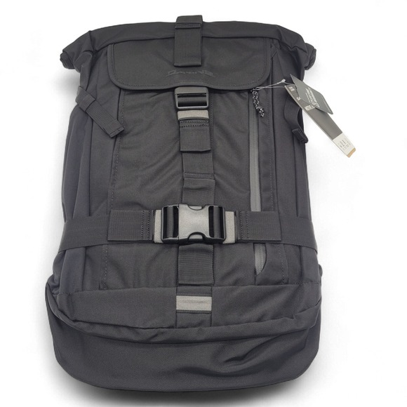 Dakine Other - DaKine 25L Roll-Top Backpack –‎ Black Ballistic Nylon – 19x13x6 Laptop Bag